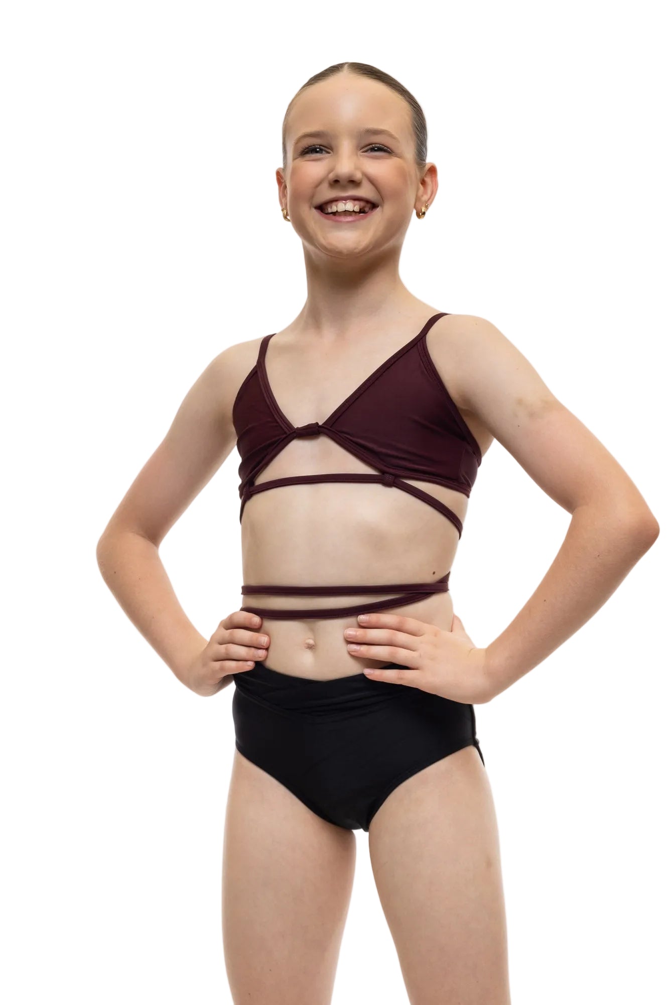 L A Performance Briefs V Cut Front