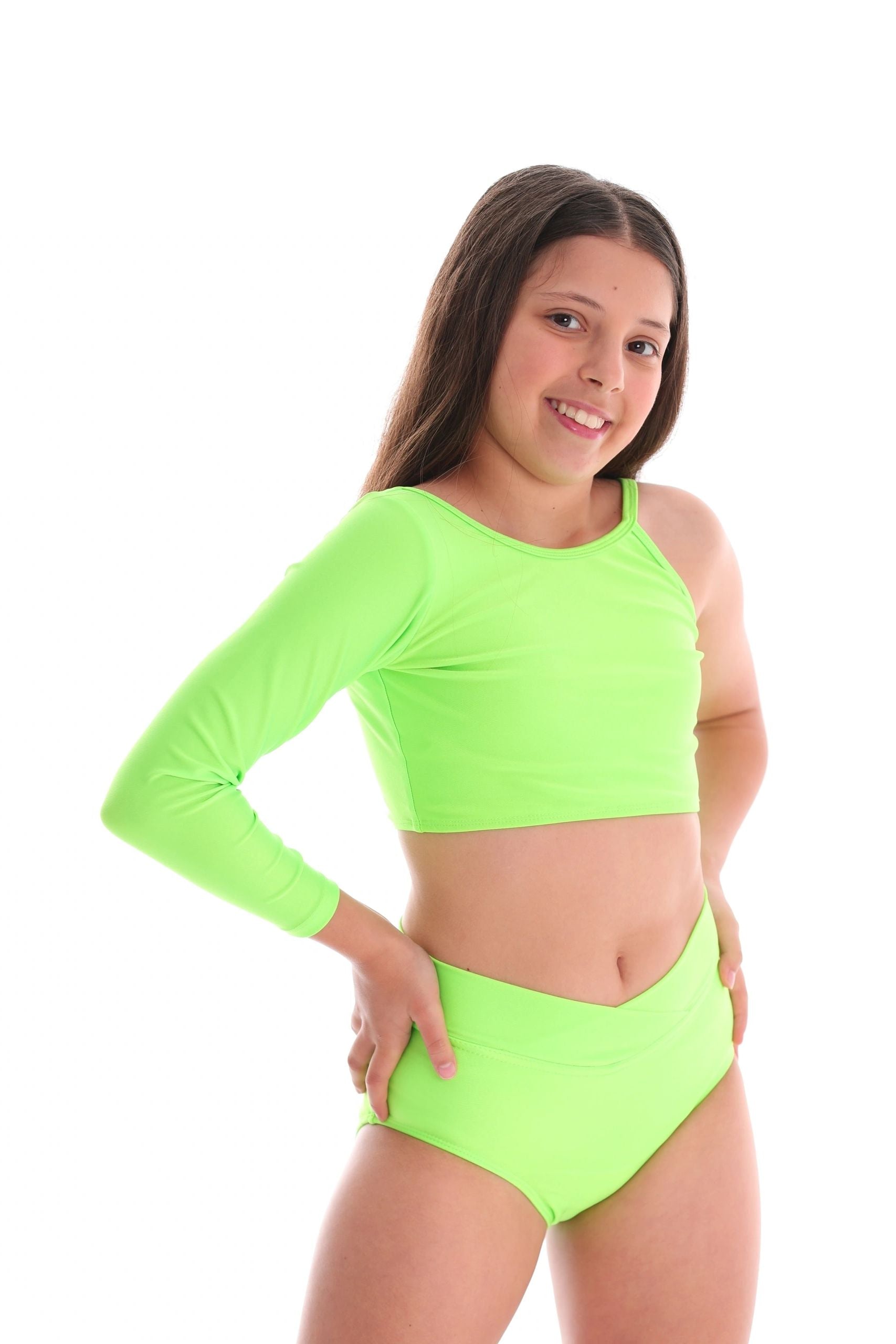 Eclipse One-Sleeve Crop