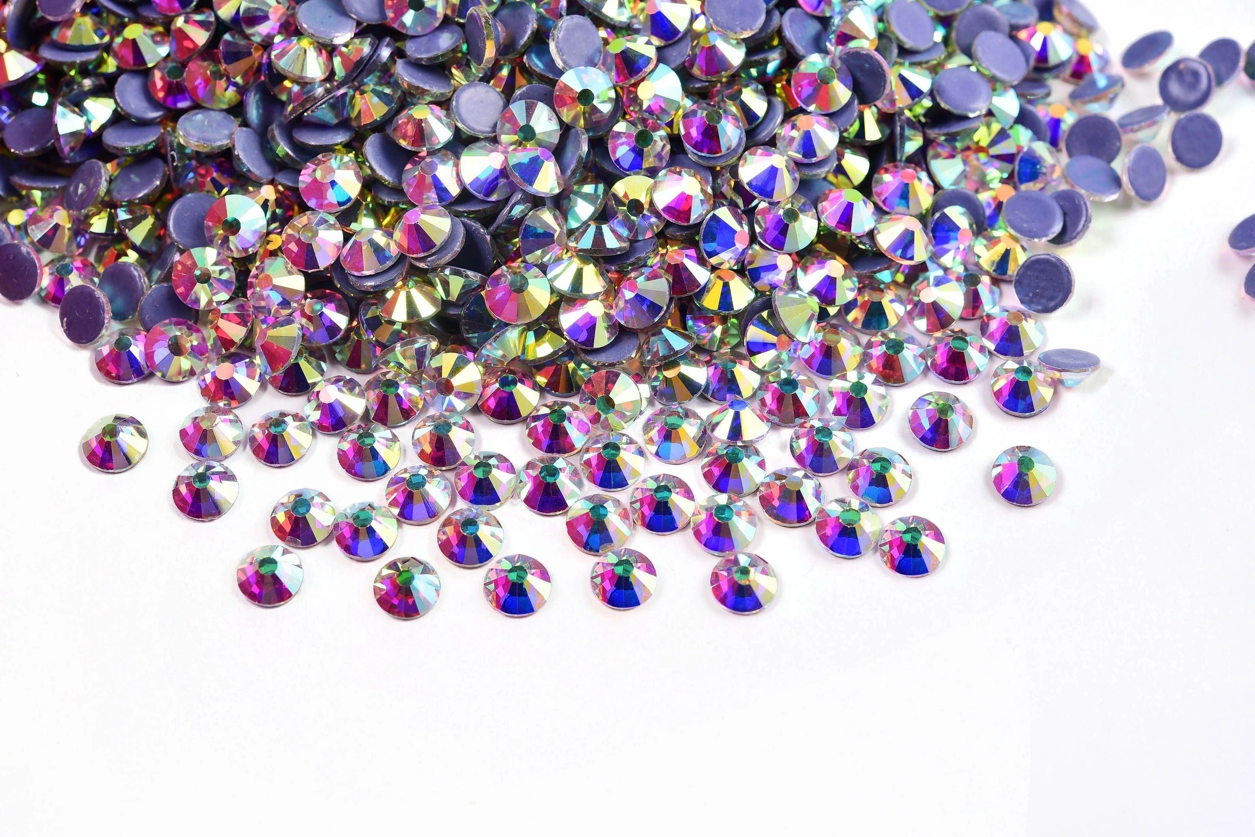 Crystal AB - HOTFIX AAAA Flat Back