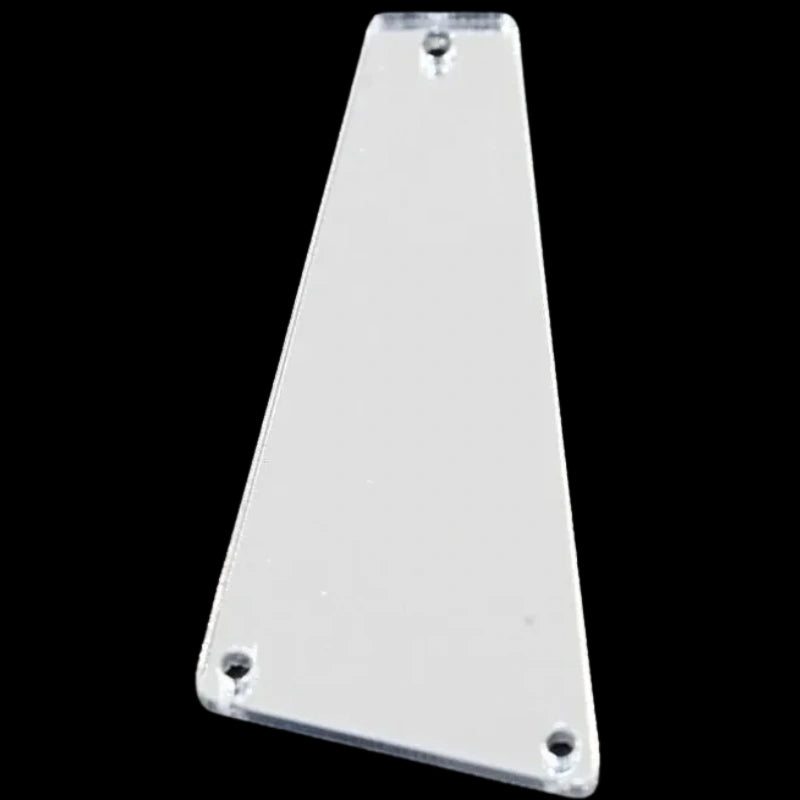 Acrylic Sew on Mirrors - Style P01 (22mm x 42mm)