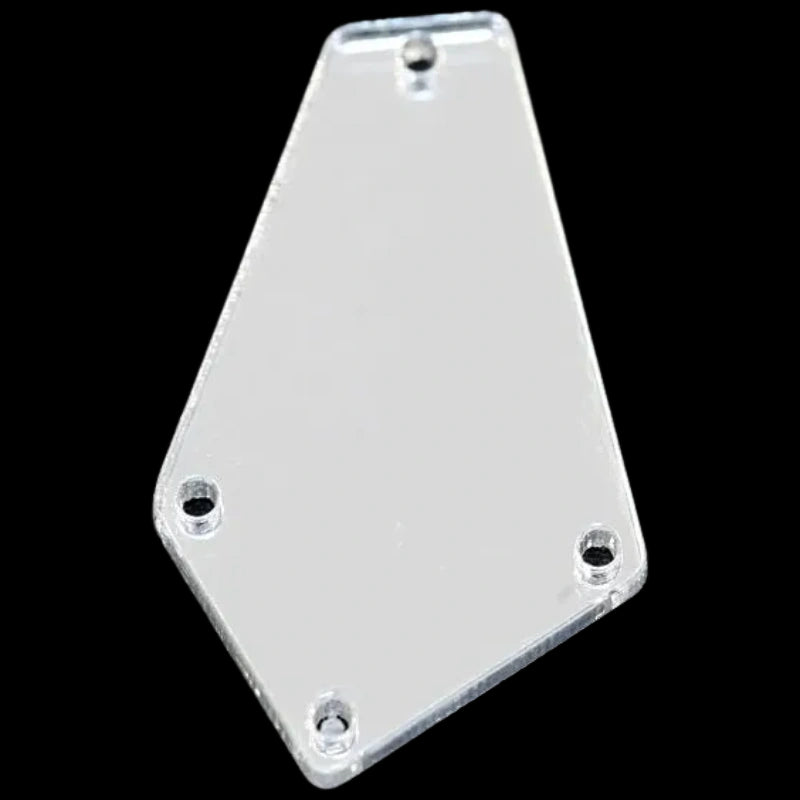 Acrylic Sew on Mirrors - Style P04 (22mm x 37mm)