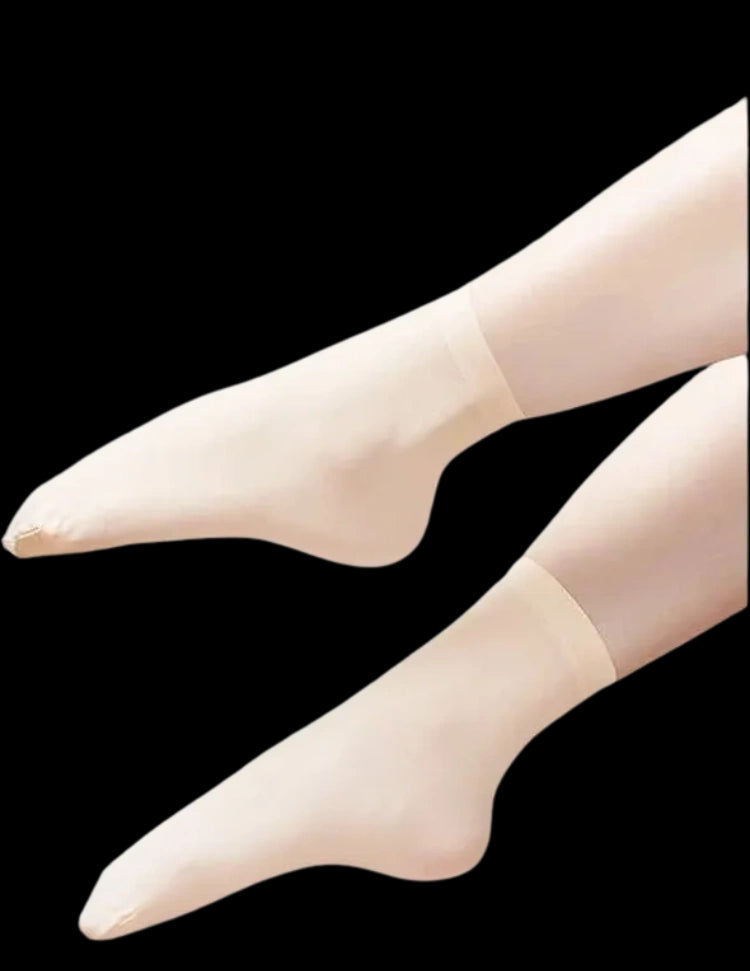 Dance Socks - Tan & Nude
