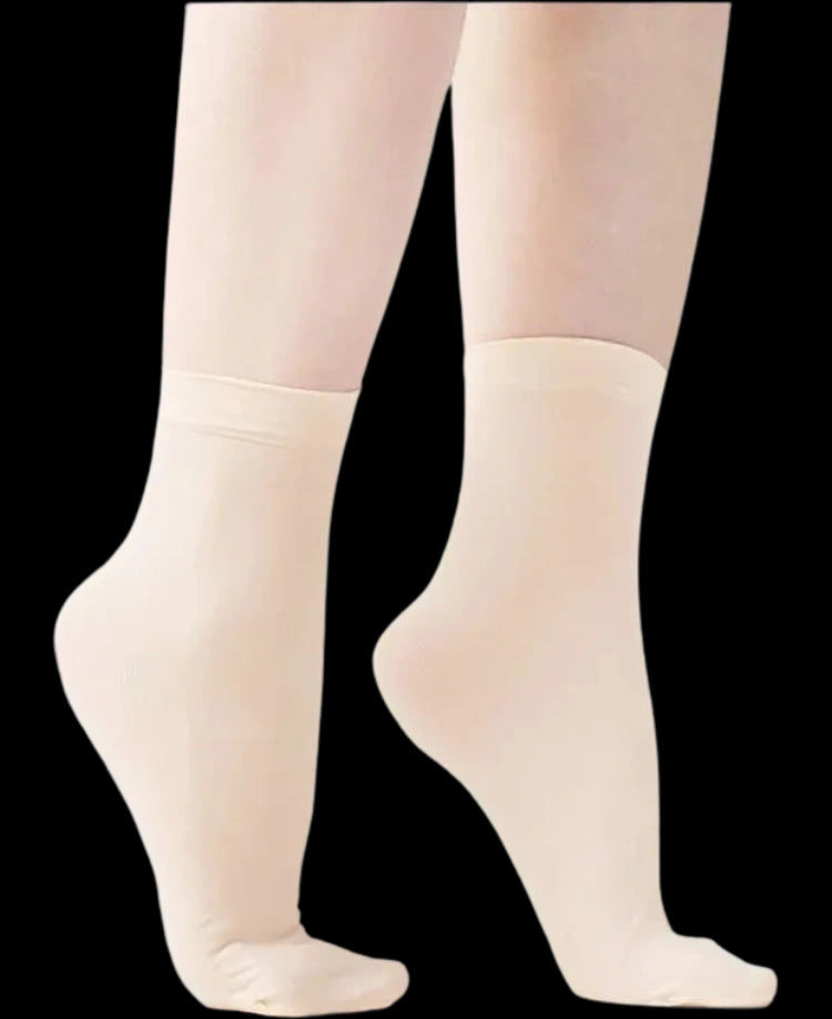 Dance Socks - Tan & Nude