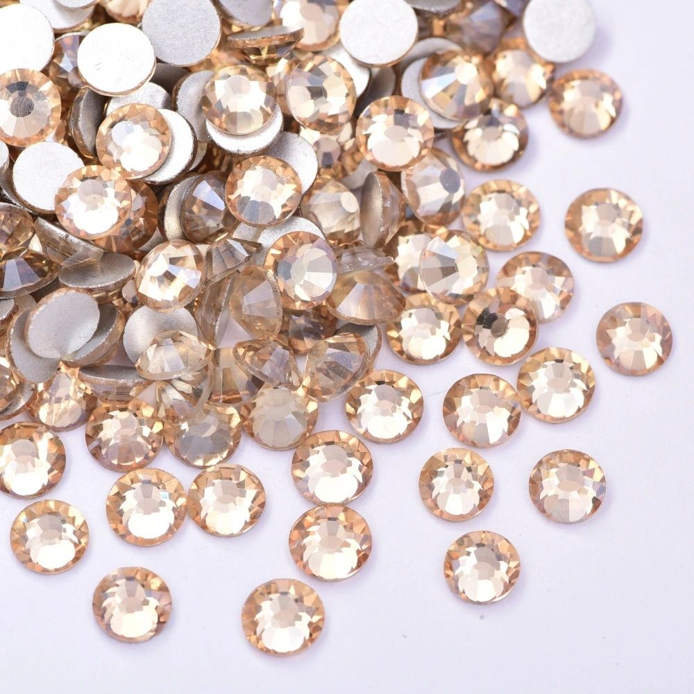 Golden Champagne - Non Hotfix Rhinestones