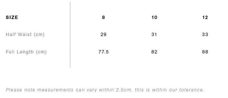 L A Trackies Cuffs (Child) - PRE ORDER