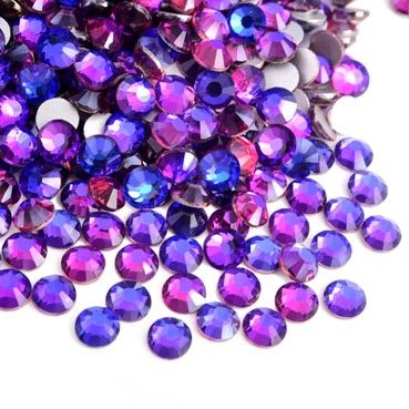 Purple Velvet - Non Hotfix Rhinestones