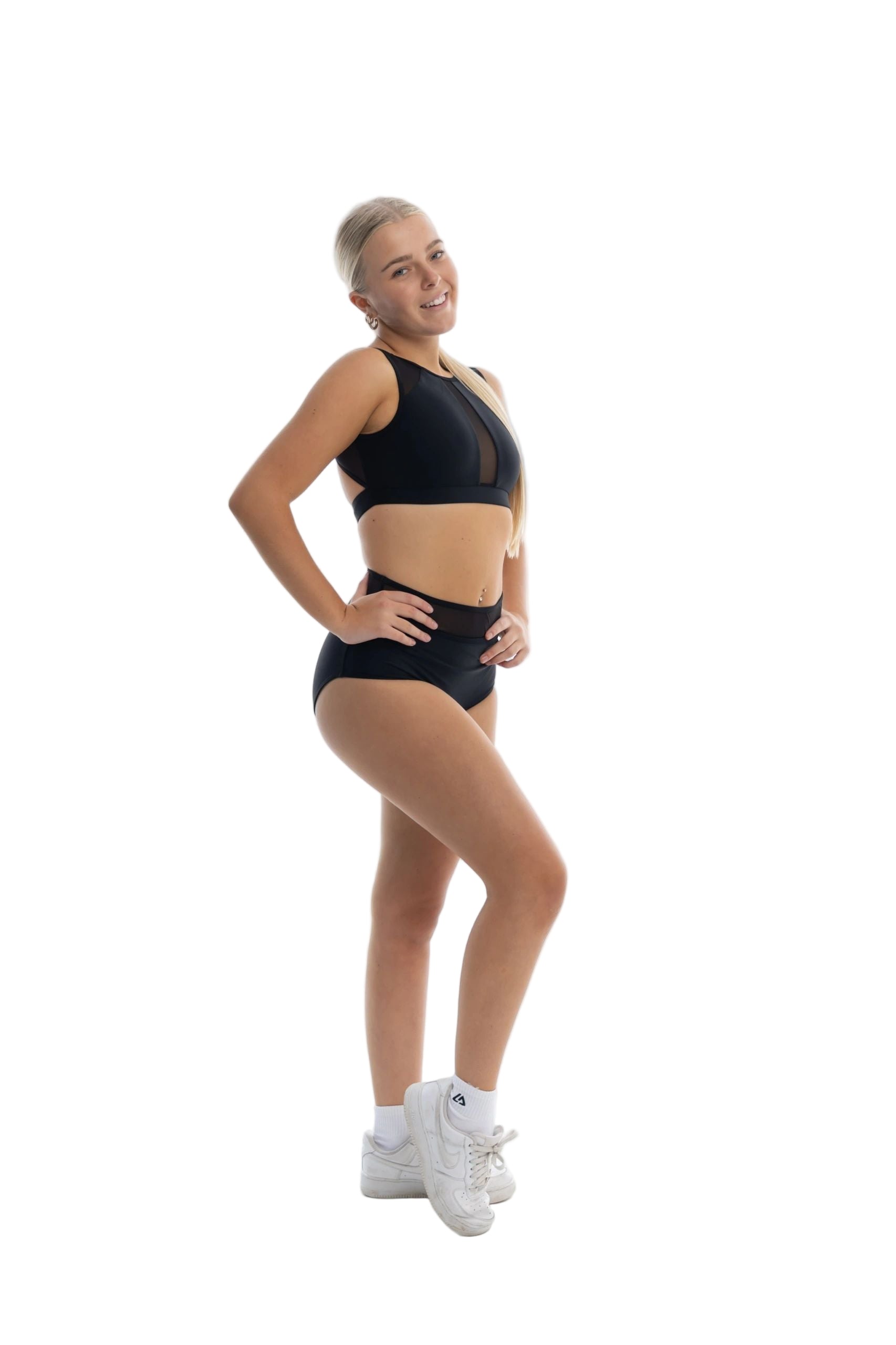 Sheer Elegance Crop - SMALL SIZING PLEASE SIZE UP